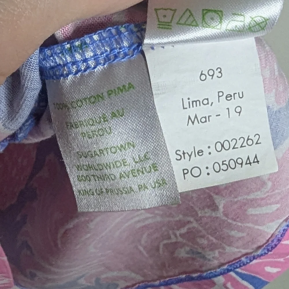 Lilly Pulitzer Kristen Swing Dress Pineapple Strappy Back Beachy‎ Size XS